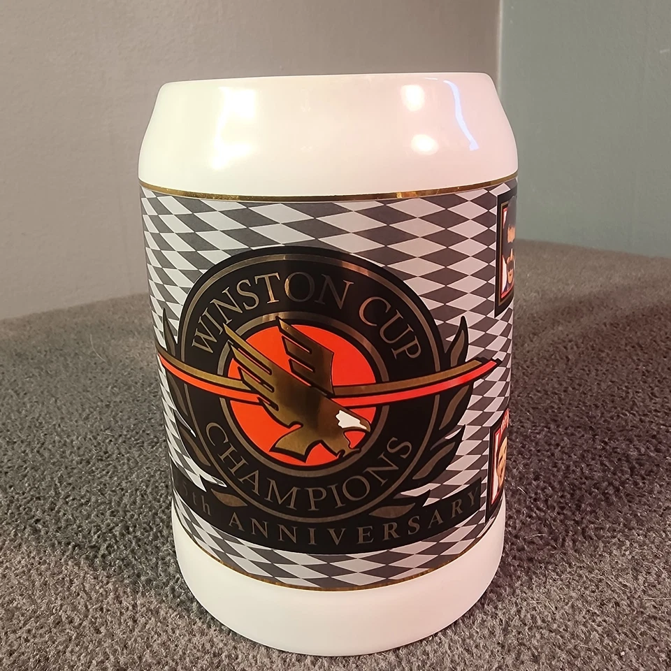 Taza/taza de cerveza vintage Winston Cup Champions 25 aniversario 1996  Foto 1 de 4