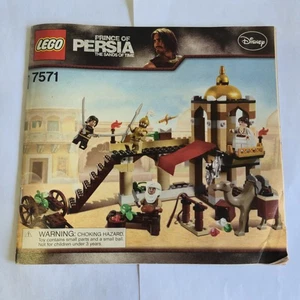 LEGO 7571 Prince of Persia Las Arenas del Tiempo Manual de Instrucciones SOLO - Imagen 1 de 2