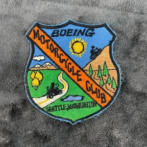 Boeing Motorcycle Club Patch - Picture 1 of 4