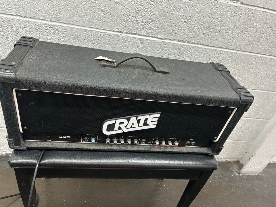 Cabezal amplificador Crate G600 años 80 Foto 1 de 1