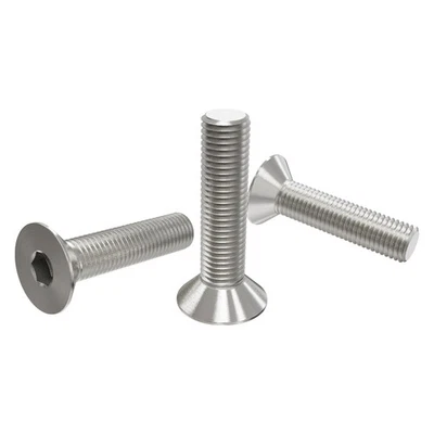 30 Pcs M5x25mm Flat Head Socket Cap Screws,Allen Hex Drive Type, 304 Stainles... - Image 1 of 4