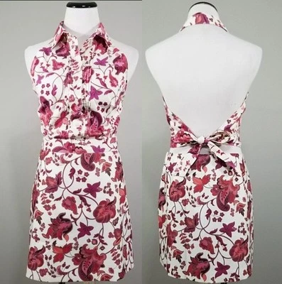 Conjunto de Top y Falda Halter Vintage Express Talla 7/8 9/10 Retro Lolita Boho Foto 1 de 4