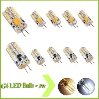 3W G4 LED Bulb Cool White/Warm White AC/DC 12Volt Bi Pin Base Lamp 10p - Image 1 of 4
