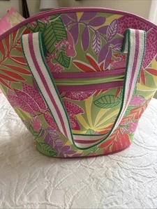 Lilly Pulitzer White Label Schultertasche - Bild 1 von 6