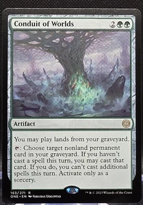 Conduit of Worlds #163 Phyrexia: All Will Be One Regular Rare - Picture 1 of 2