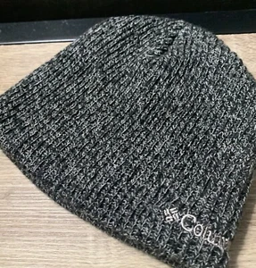 Unisex Columbia Black & White Beanie Hat - One Size Fits Most - 8"H x 8"W - Picture 1 of 2
