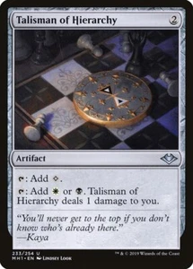 MTG Magic the Gathering Talismano della Gerarchia (233/404) Orizzonti Moderni LP - Foto 1 di 1
