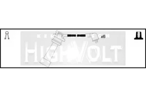 JUEGO CABLES ENCENDIDO MITSUBISHI GALANT 2.5 1992-1996 OEF293-1 - Imagen 1 de 1