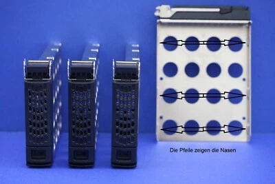 Netgear ReadyNAS Festplattenrahmen Caddy Caddies Tray NV Duo NVX Pro Ultra RN 53 - Bild 1 von 4