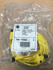 New Allen Bradley Photoswitch 879D-F4ACDM-1 Ser A QD Y-CABLE, 2X STR. DC MICRO F