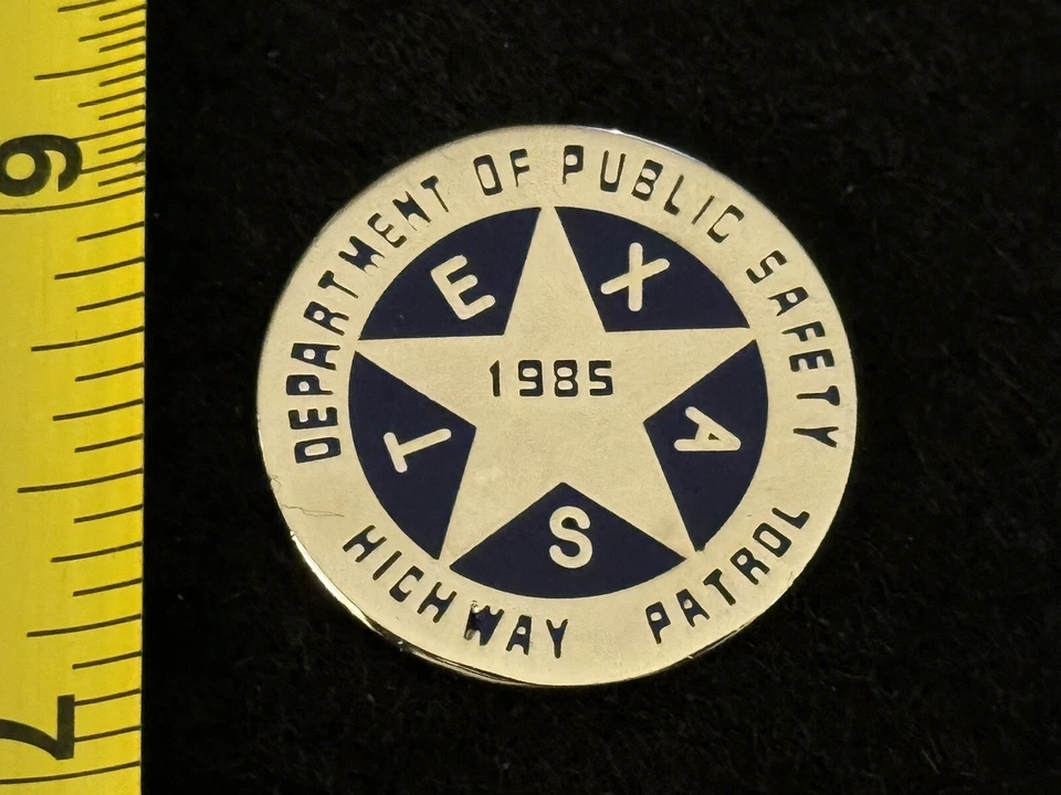 Texas Highway Patrol Mini Badge Lapel Pin - Image 1 of 1