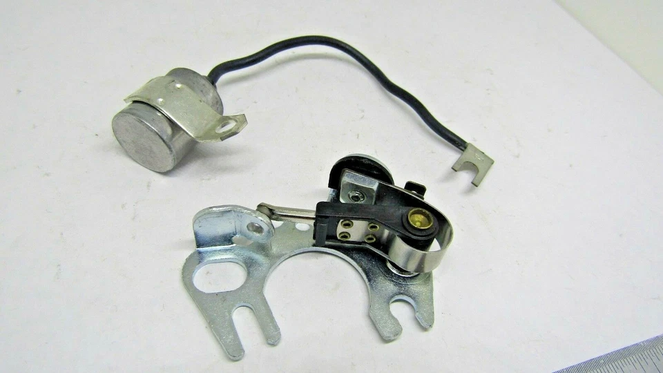 Ignition Breaker Points and Condenser Kit Wells fits 72-73 Ford Courier 1.8L-L4 - Image 1 of 3