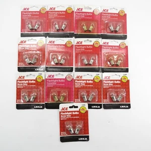 Nuevo en Paquete Lote de 13 Bombillas Linterna Ace 31906 Base Tornillo - Imagen 1 de 5