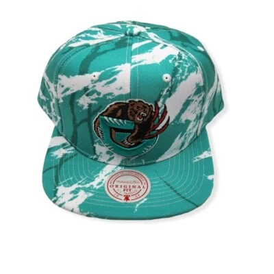 Sombrero Mitchell & Ness Vancouver Grizzlies Down For All Teal ajustable Snapback Foto 1 de 4
