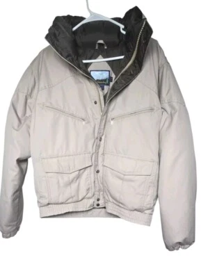 FIELDMASTER VTG Down Feather Puffer Coat Jacket WORK HUNTING  WORKWEAR Sz L - Image 1 of 4