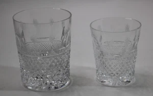 2 Tiffany & Co Crystal Gilbert Old Fashion Double Old Fashion Tumblers - Picture 1 of 8