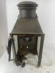 Vintage  Steam Gauge SG&L Tubular Square Lamp No 2  Platform/ Station Lantern. - Picture 1 of 7