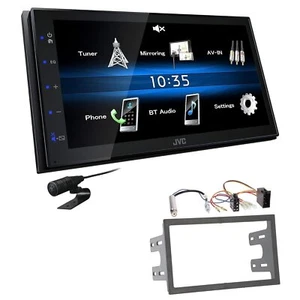 JVC Touchscreen Autoradio Bluetooth für Volkswagen VW Fox Lupo alle schwarz - Bild 1 von 5