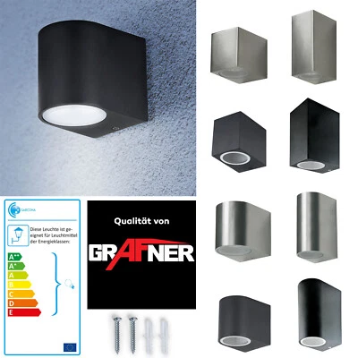 Grafner® Wandstrahler Wandleuchte Außenleuchte Wand Beleuchtung Strahler LED Neu - Bild 1 von 4