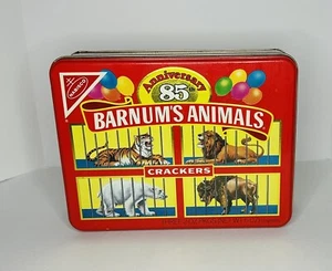 Vintage Metal Barnum’s Animal Crackers box with lid-Nabisco Limited Edition 1989 - Picture 1 of 8