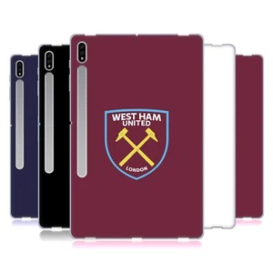 OFFICIAL WEST HAM UNITED FC CREST SOFT GEL CASE FOR SAMSUNG TABLETS 1 - Picture 1 of 14
