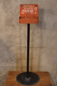 Vintage Butt Snuffers Smokers Ashtray Stand Kiers Mfg Co. Chicago Complete  - Picture 1 of 10