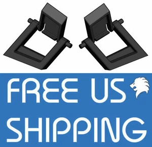 STRONGER AW410K Pro Gaming Keyboard Replacement Foot/Leg/Feet 2pc for Alienware - Picture 1 of 2