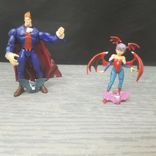 Darkstalkers 3 Demitri Maximoff and Lilith Aensland Toybiz Capcom 1999 LOOSE
