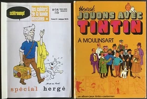 LOT Jouons avec Tintin à Moulinsart EO 1974 + Copie CBD n°14/15 Hergé 1972 - Bild 1 von 23