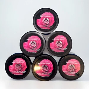 The Body Shop Body Butter British Rose Instant Glow 6 x 50ml (300ml total) - Picture 1 of 3
