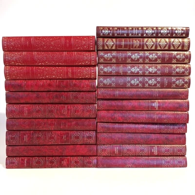 Heron Book Bundle x 22 Red Hardback Collection Vintage Various Authors - Image 1 of 4