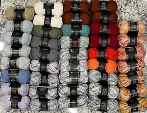 Joann K & C Essential 100% Cotton Yarn--Lot of 2 in Orange Cliffs--FINAL COLOR - Picture 1 of 2