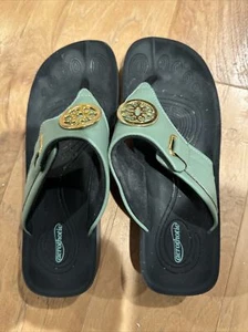 Sandalias cómodas para caminar con hebilla y arco de moda aerortopédicas talla 7,5 - Imagen 1 de 9