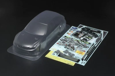 Tamiya 51364 Subaru Impreza WRC 2008 Body Parts Set, (TT01E/TT02/DF03Ra), NIB - Image 1 of 4