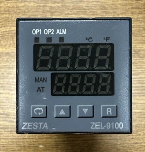 ZESTA ZEL-9100 TEMPERATURE CONTROLLER ZEL-9100-4120101 **USED - GUARANTEED** - Picture 1 of 7