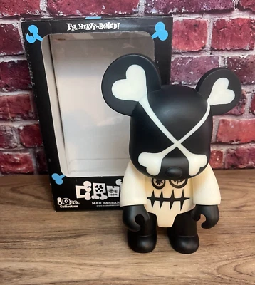 RARE QEE COLLECTION MAD BARBARIANS CROBO KUN 2004 8" LARGE VINYL FIGURE GLOW - Image 1 of 4