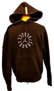 Jordan Jumpman Men's S Black Pullover Hoodie Pocket Drawstring Symbol Graphics - Picture 1 of 3