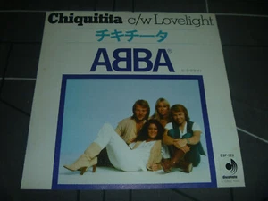 ABBA – Chiquitita c/w Lovelight Original 1979 Japan release 7" vinyl - Picture 1 of 5