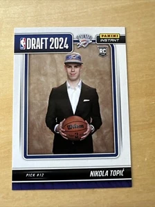 2024 PANINI INSTANT NBA DRAFT DN-8 NIKOLA TOPIC OK CITY THUNDER ROOKIE PR 302 - Bild 1 von 2