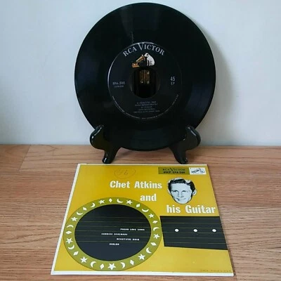 Chet Atkins And His Guitar 7” Vinyl 45EP EPA 588 Pagan Love Song RCA Records USA - Image 1 of 4