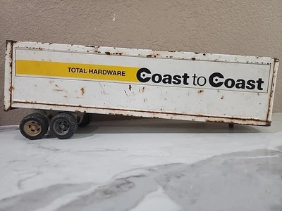 Semirremolque de colección ERTL de acero prensado de costa a costa de 14" Foto 1 de 4