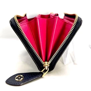 Louis Vuitton Taurillon Comet Wallet M63102 Fuchsia 7.8*4.5*1.1 inch - Picture 1 of 19