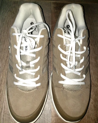 мужские AIRWALK мягкий коричневый туфли кроссовки размер 12 шнурует вверх супер состоянии! ОБУВЬ - Изображение 1 из 3