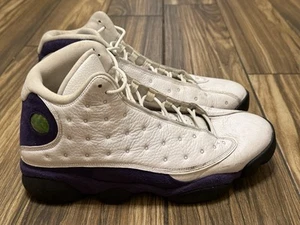 Size 12-Air Jordan 13 Retro Lakers (Mens) 414571-105 READ DESCRIPTION - Picture 1 of 14