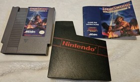 IronSword: Wizards & Warriors II Nintendo NES (Cartuccia + Manuale)