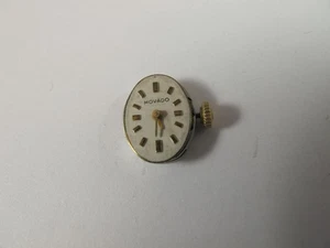 Movado CAL 1110 Swiss Manual Ladies Watch Movement 17J with signed crown - Picture 1 of 7