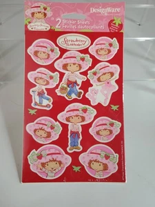 2003 American Greetings Strawberry Shortcake Scented Stickers DesignWare New - Picture 1 of 6