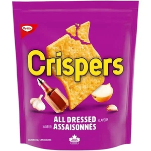 6 x Christie Crispers All Dressed Crackers 145g / 5.1 oz - FRESH from Canada - Picture 1 of 3