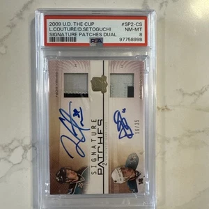 09-10 The Cup Signature Patches 2 Couture/Setoguchi Auto Patch RC Squali /35 - Foto 1 di 2