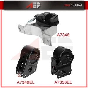 Engine Motor Mount Kit 3Pcs For 2003-2005 Nissan For Altima SL Sedan 4-Door 3.5L - Picture 1 of 12